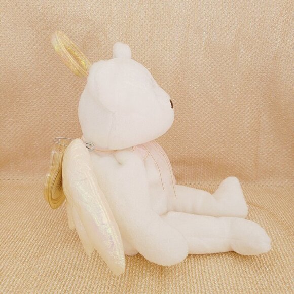 Ty Beanie Baby HALO Bear Brown Nose 5th Gen 1998 PE Pellets TRUSTED SELLER NWT - Picture 6 of 15